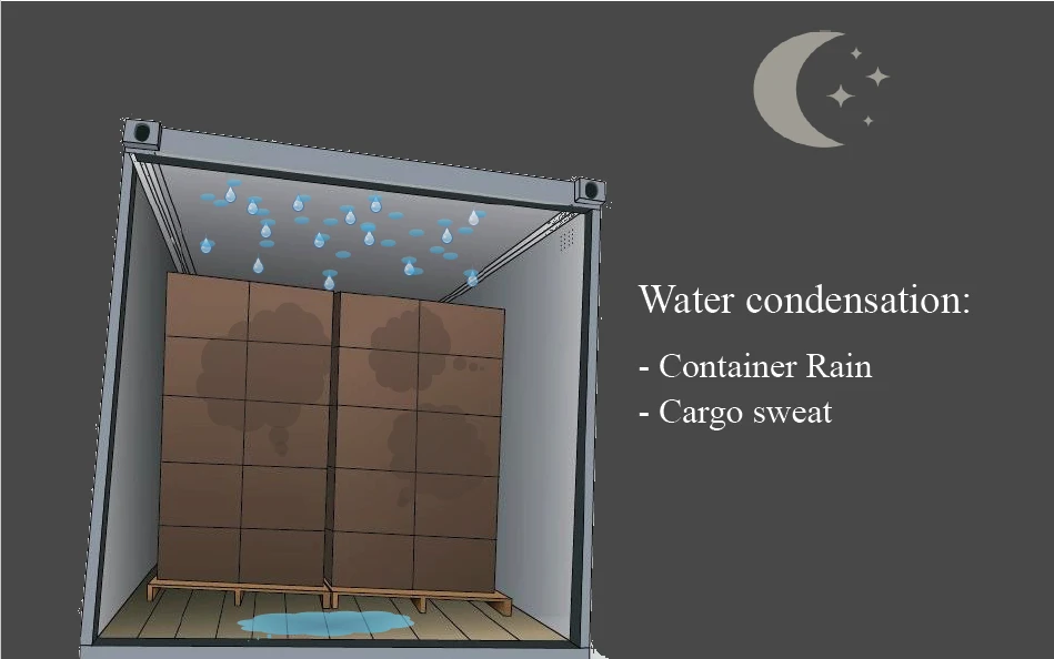 container condensation 