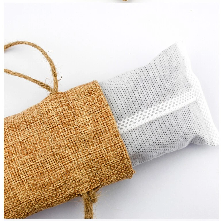 bossa de bambú de carbó vegetal