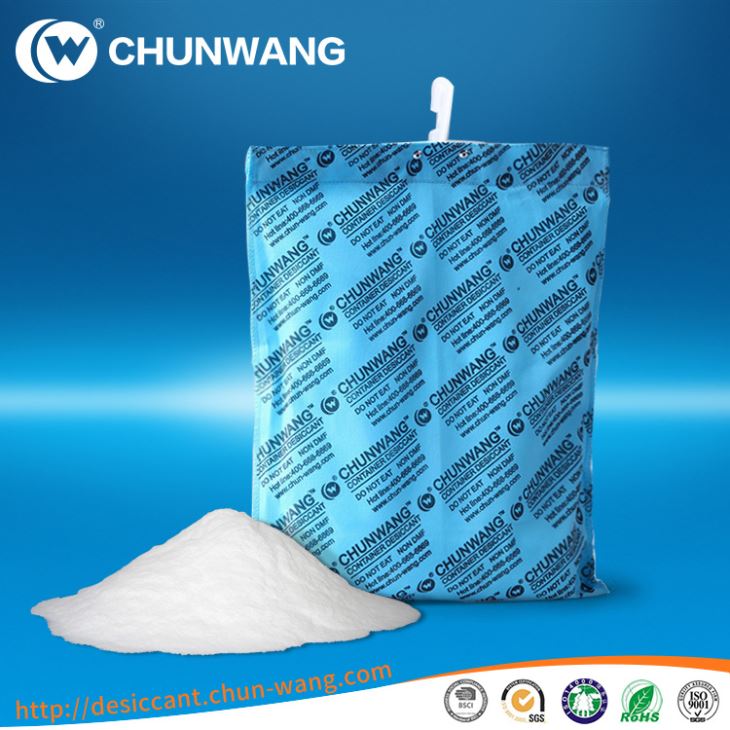 Purificar alt contenidor Packs sec Desiccant logística