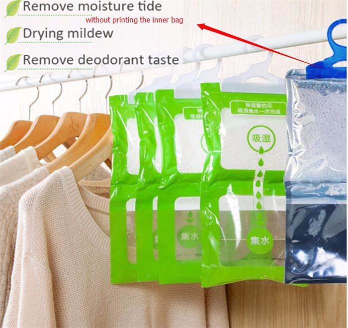 500ml Anti Humidity Wardrobe Dehumidifier Bag With Free Sample