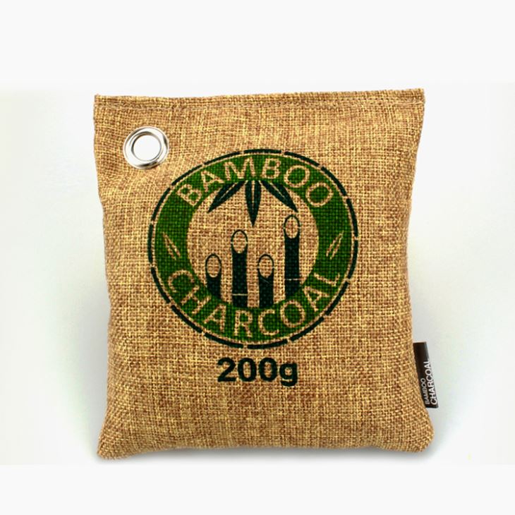 Bossa de carbó de bambú treure olor
