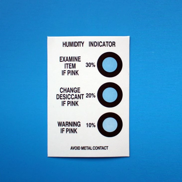 Indicador d'humitat blau