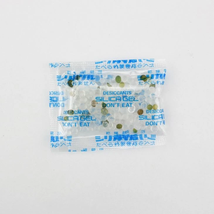 PE Film 95% White And 5% Orange Desiccant