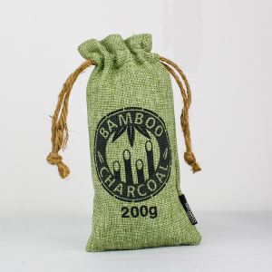 Borsa de carbó de bambú natural 100% Ús diari
