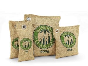 Bolsa de 500 g de bambú de carbó vegetal