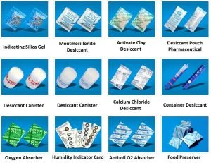 Bolsa d'humitat absorbent 0.5g / 1g / 2g / 5g