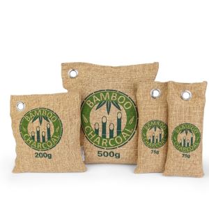 Bolsa purificadora de carbó natural
