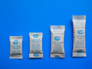Paquets de dessiccant de gel de sílice Tyvek