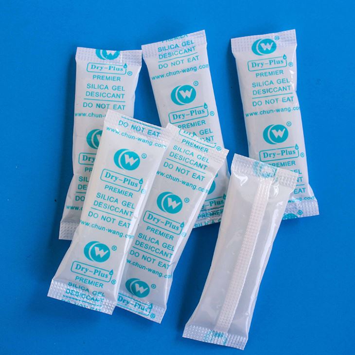 White PE Film Silica Gel Desiccant Sachets