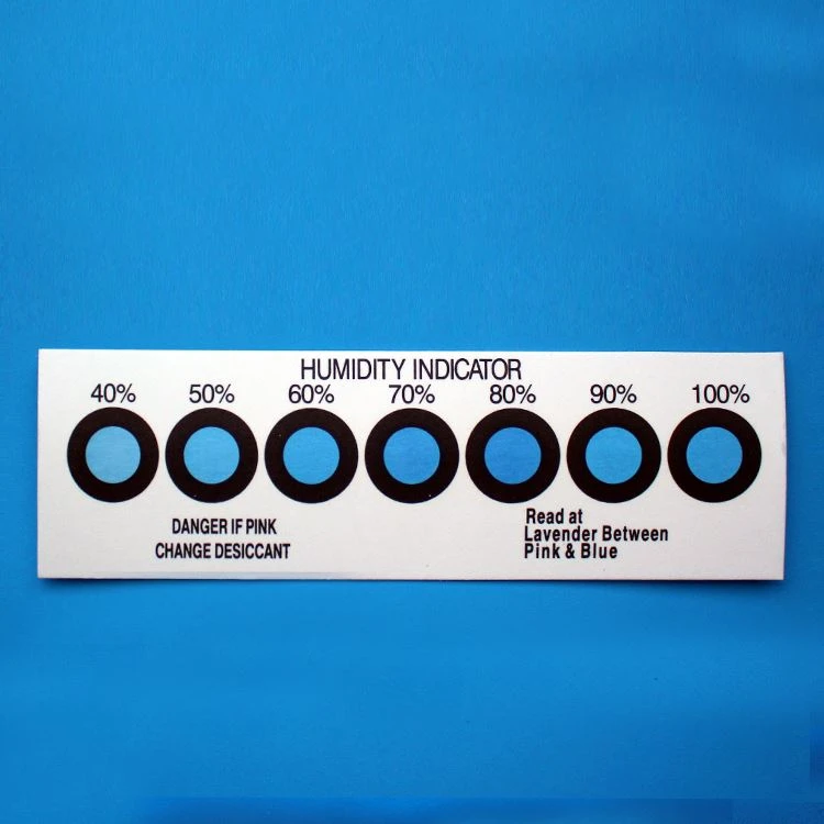 7 dots Targetes d'humitat 40-100 Llistes per enviar