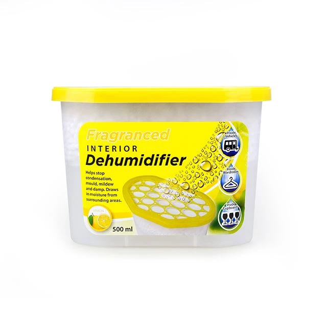 Deshumidificador de llimona utilitza absorbent d'humitat per a envasos