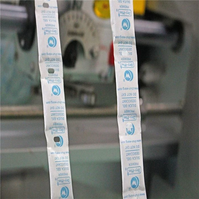 Venda calenta de gel de sílice de grau alimentari Bossa Desseccant amb forat perforat